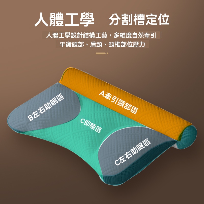 反牽引枕頭