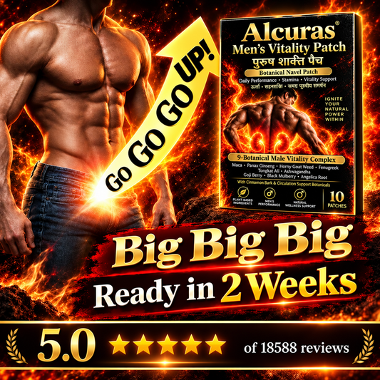 Alcuras® Men's Vitality Patch 🔥 Buy 1 Get 1 Free