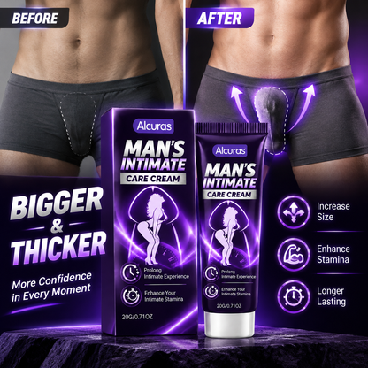 Alcuras® Man's Care Cream 🔥Ultra-long-lasting and extra-thick