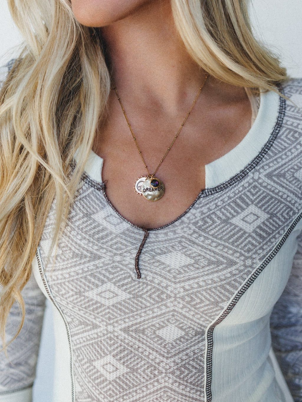February Dreamer Birthstone Necklace - Amethyst