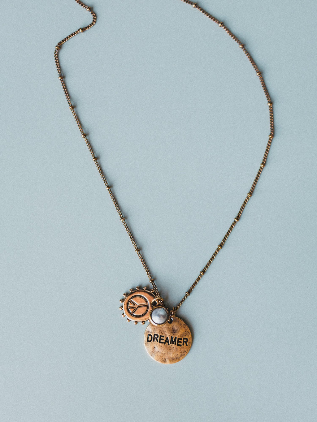 June Dreamer Birthstone Necklace - Pearl