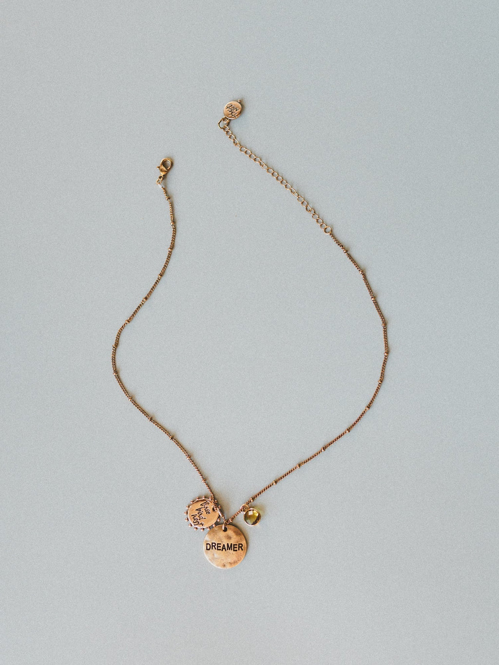 November Dreamer Birthstone Necklace - Topaz