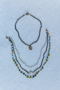 Turquoise Cascade Necklace - Green Multi - Pre Order