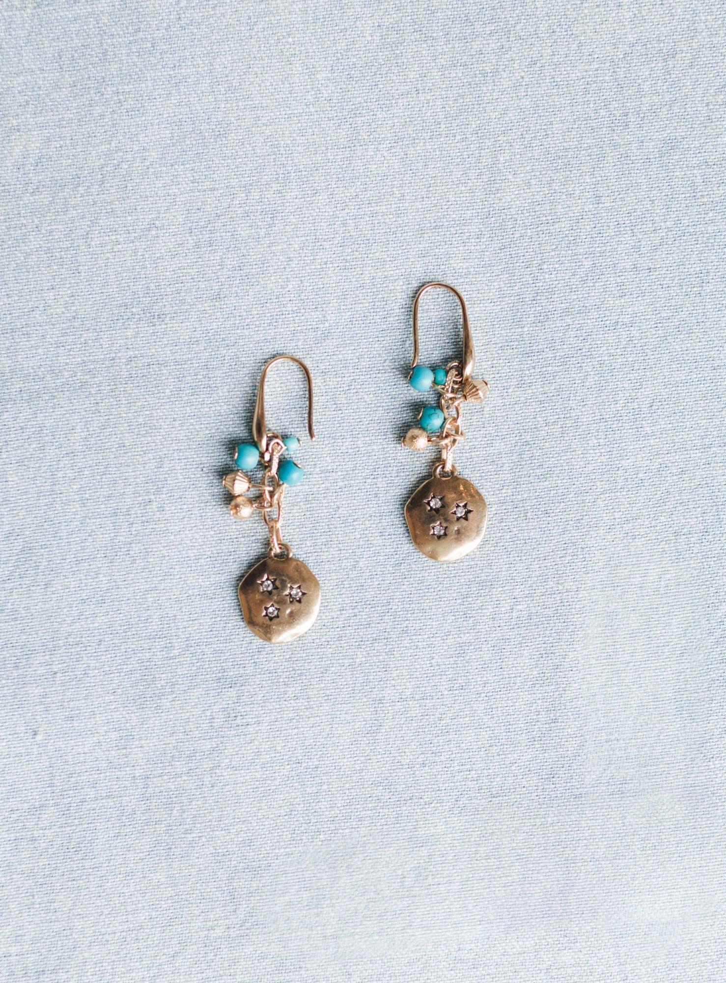 Moon Drifters Earrings - Gold