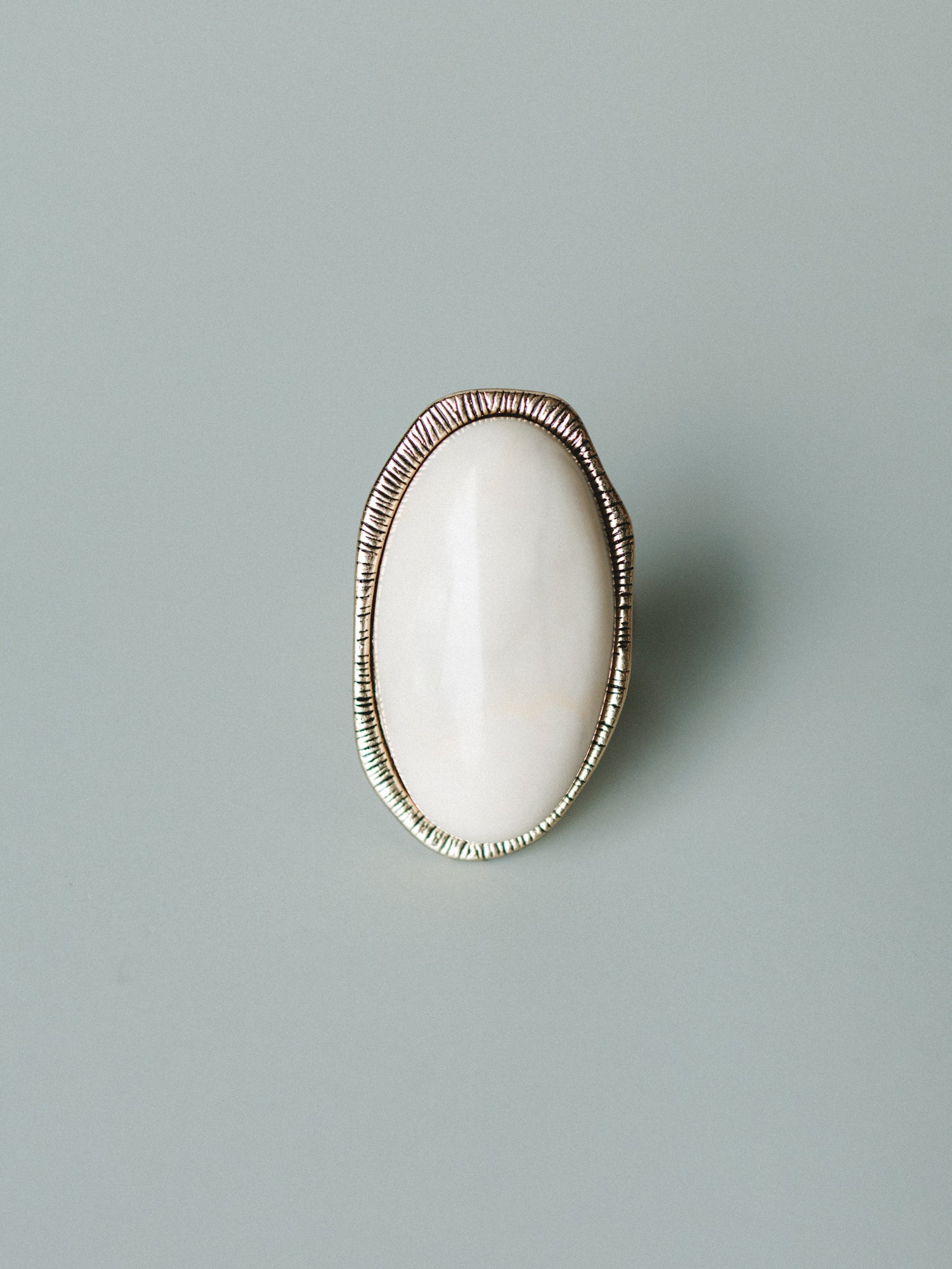 Ibiza Moon Stone Ring - White