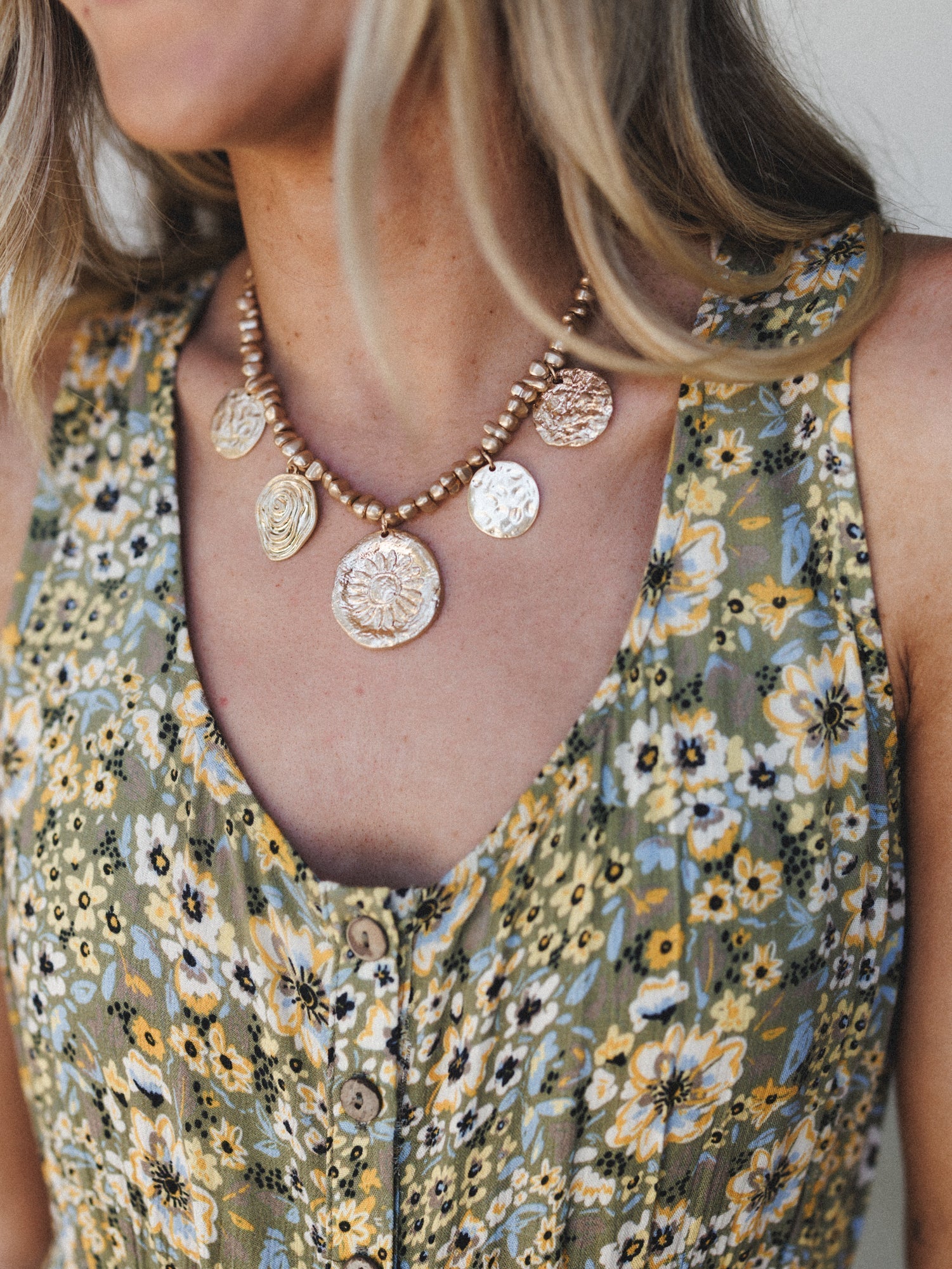 Sunbeam Necklace - Gold