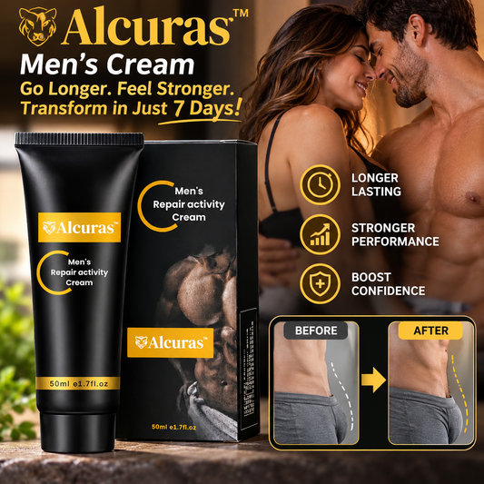 Alcuras™ Men’s Cream | Go Longer, Feel Stronger — Transform in just 7 Days!