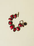 Honey Stone Bracelet - Red