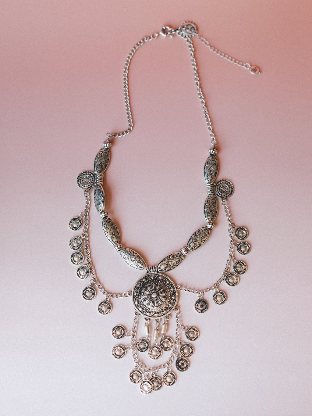Free Soul Chain Necklace - Silver
