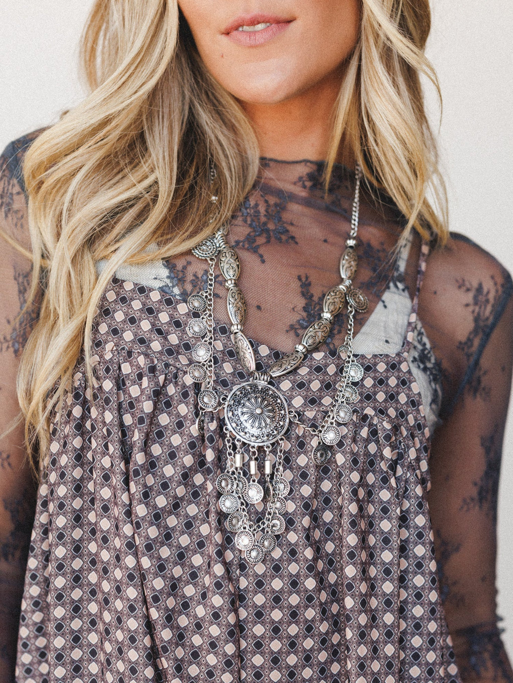 Free Soul Chain Necklace - Silver