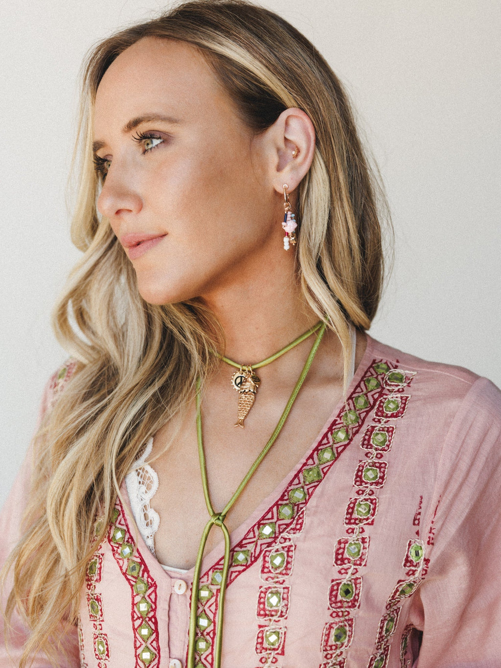 Sea Dreams Dangle Earrings - Multi
