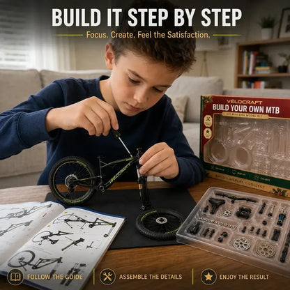 🎁🚲DIY Mountain Bike Model Kit- Build, Display & Collect