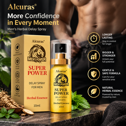 Alcuras® Men’s Gold Lion-Head Spray