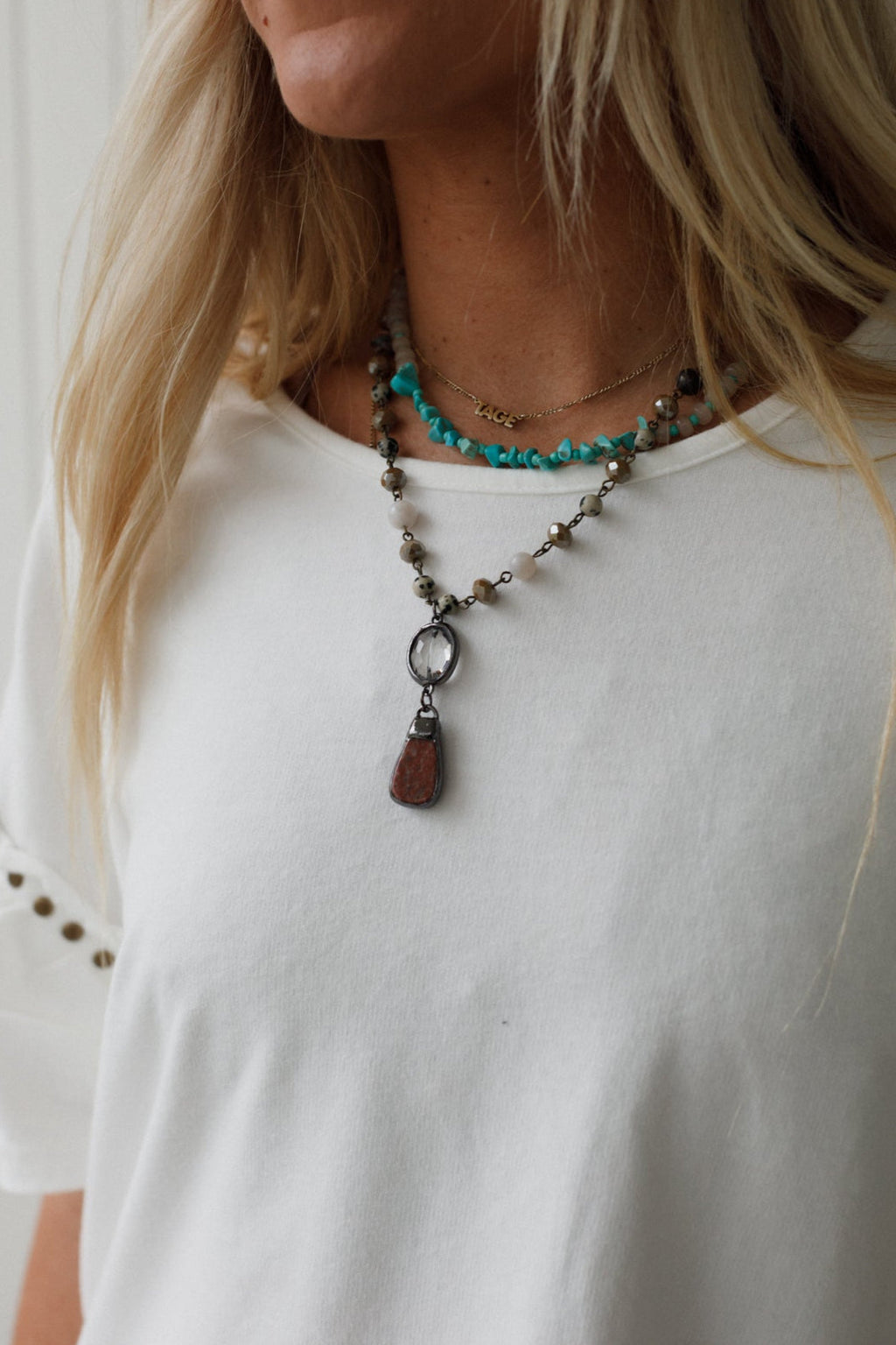 Sunlit Aura Necklace - Multi