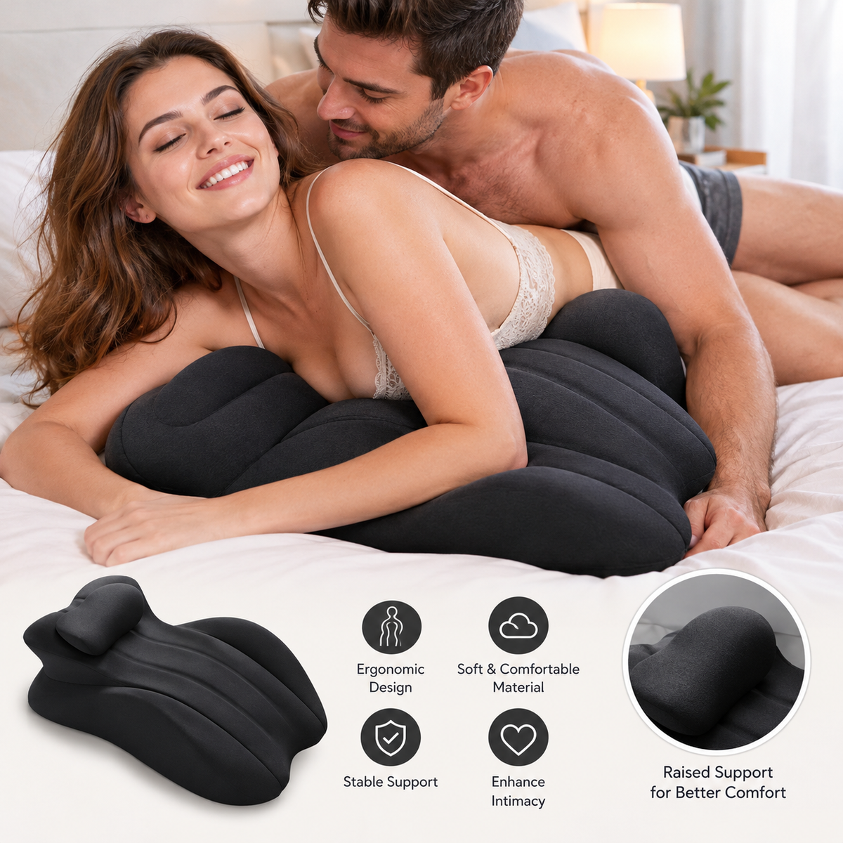Intimacy Support Pillow – Comfort for Every Position
