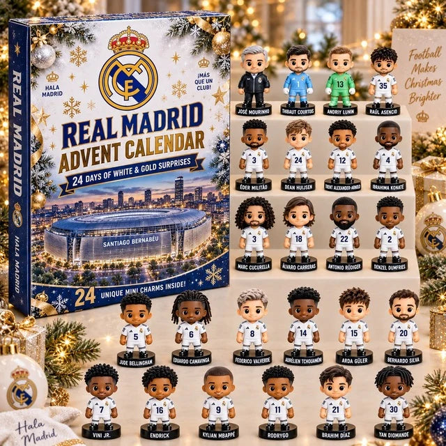 2026 Soccer Teams Advent Calendar Real Madrid edition