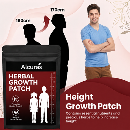 Alcuras® Herbal Growth Patch - Support Natural Height