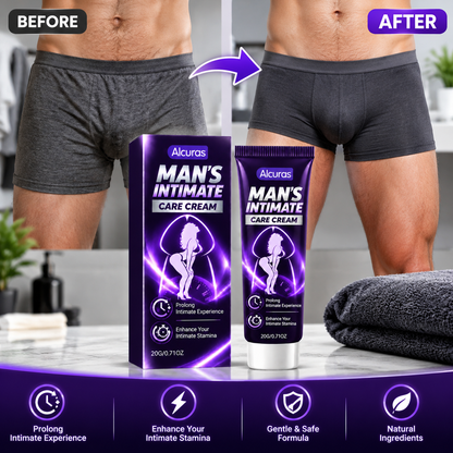 Alcuras® Man's Care Cream 🔥Ultra-long-lasting and extra-thick