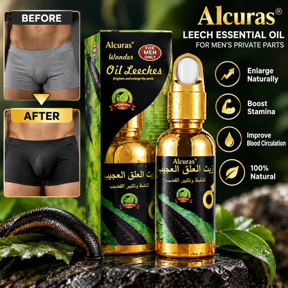 BUY 2 GET 1 FREE🔥Alcuras® Leech Essential Oil For Male Private Parts Swelling⏱️[Effective in one second]