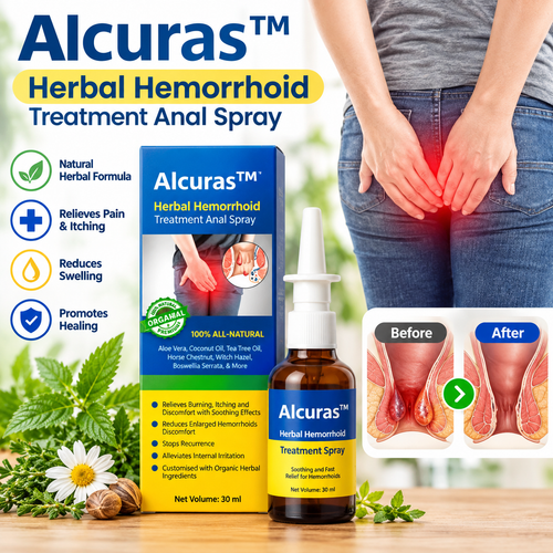 Alcuras™ Herbal Hemorrhoid Treatment Anal Spray Pro