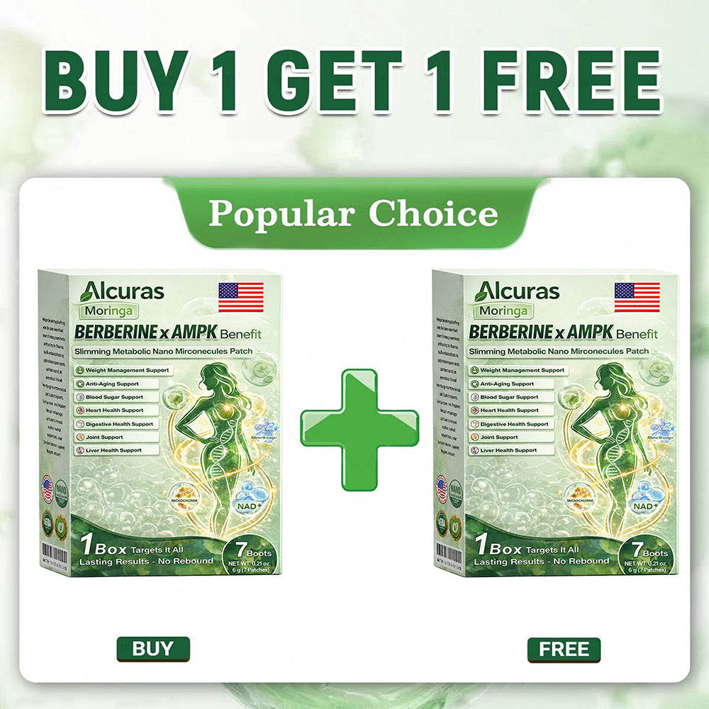 🔥Alcuras® Moringa 8-Benefit Slimming & Metabolic Nano Microneedle changes in 7 days)  For obesity, Loose Skin,diabetes, sleep apnea, joint issues, and more