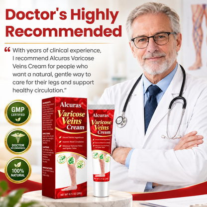 Alcuras® Varicose & Spider Vein Relief Cream