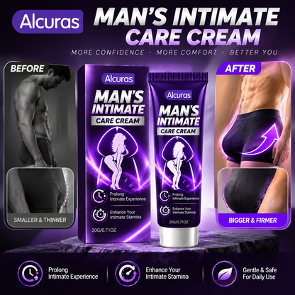 Alcuras® Man's Care Cream 🔥Ultra-long-lasting and extra-thick