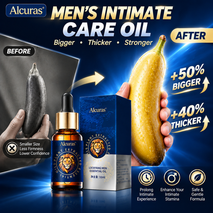 Alcuras® Men's Intimate Oil 🔥 Super potent and long-lasting