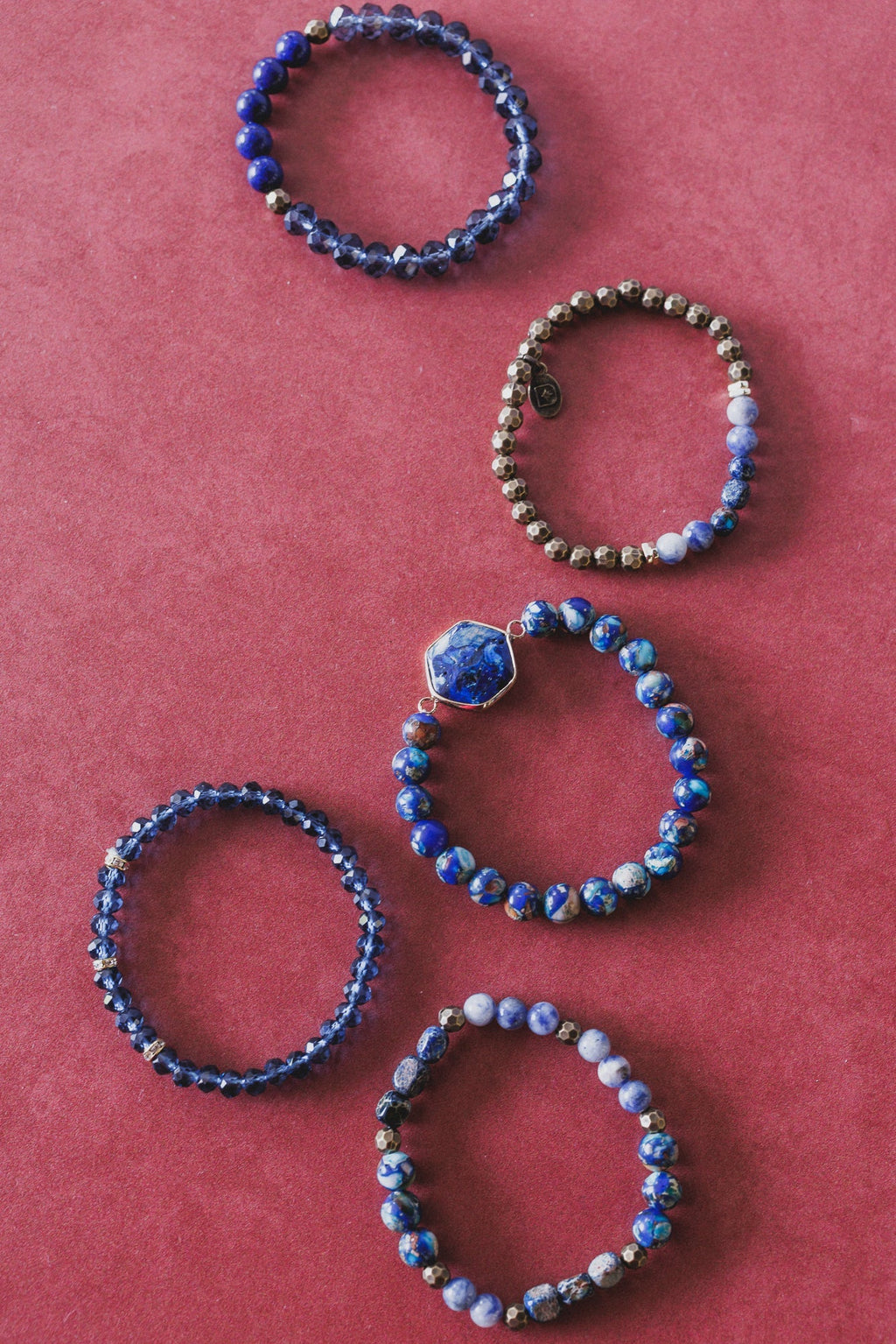 Samba Glow Bracelet Set - Blue