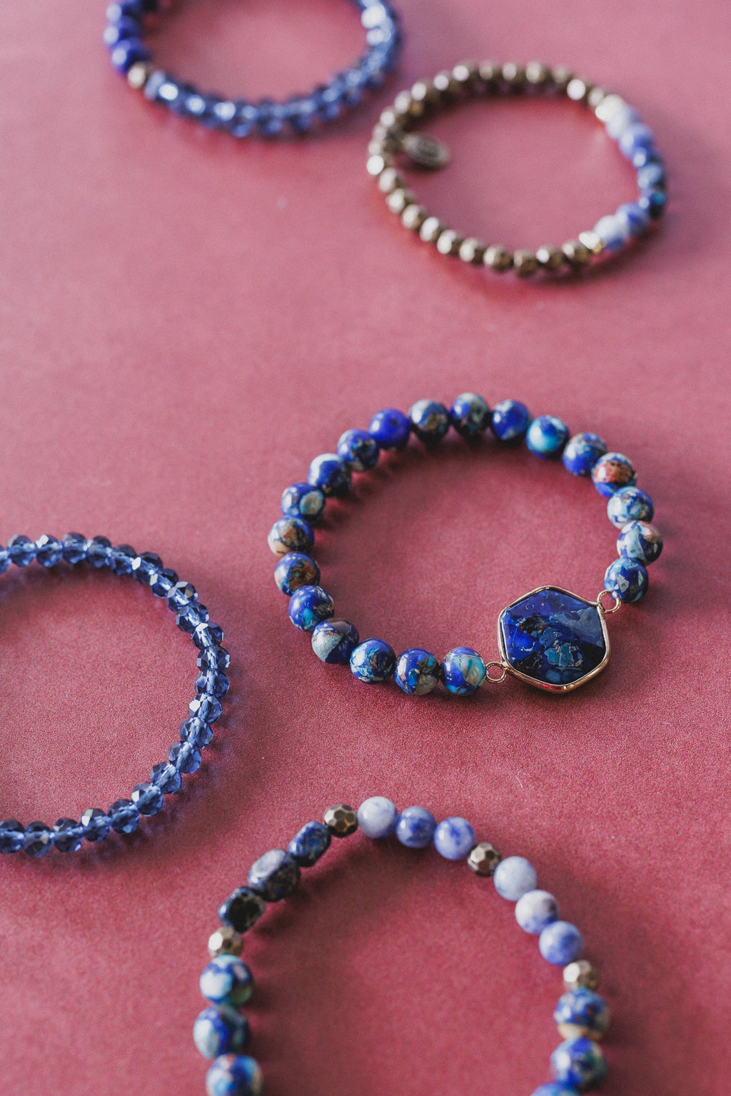 Samba Glow Bracelet Set - Blue