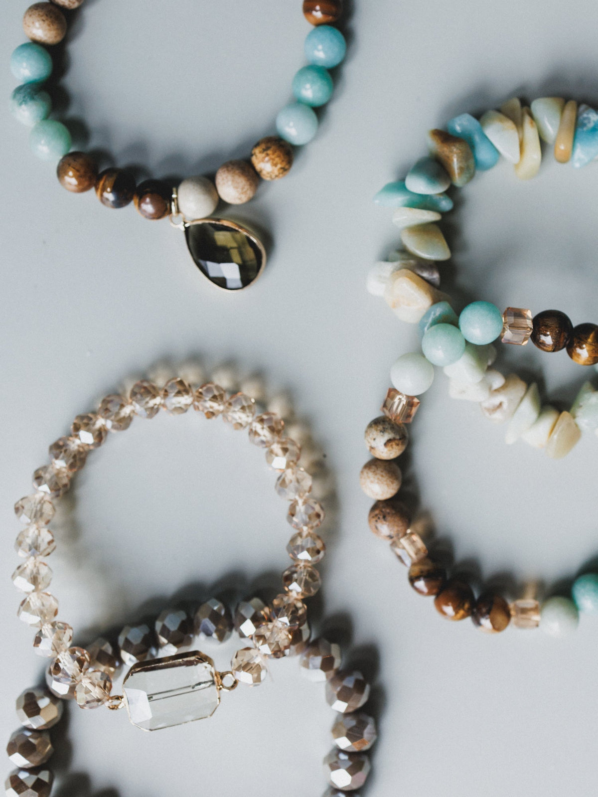 Arizona Wind Beaded Bracelets - Desert Sky