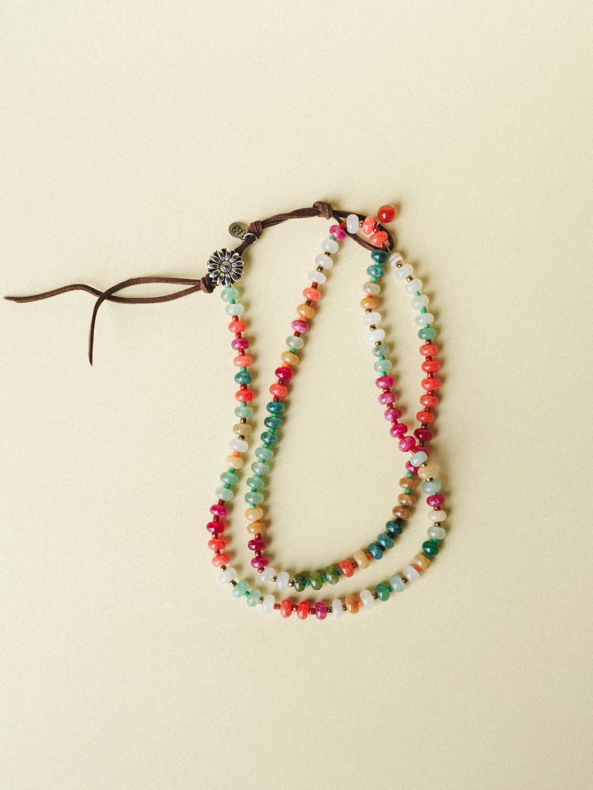 Begonia Multi Beaded Necklace - Multi