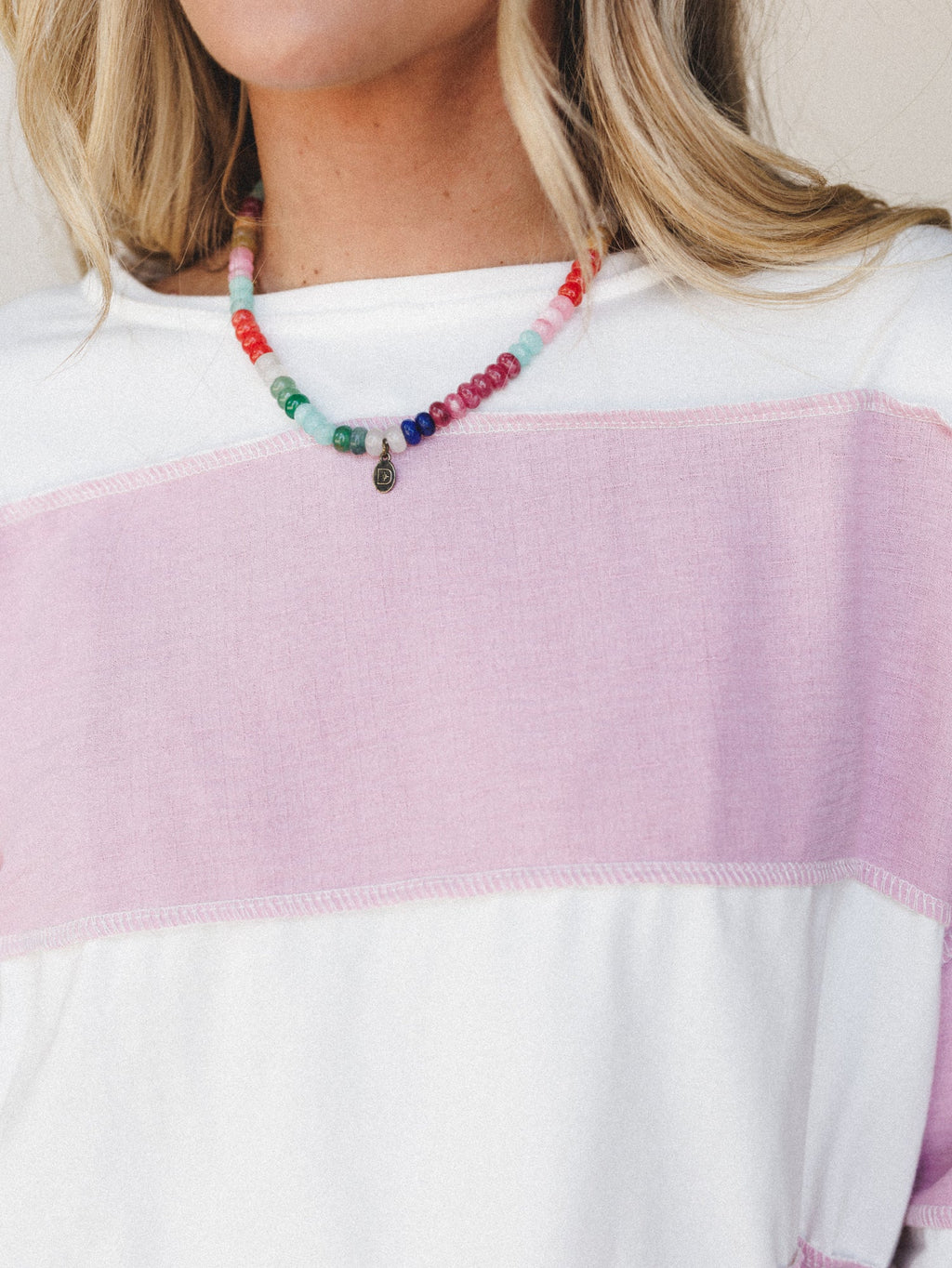 Camille Beaded Necklace - Multi