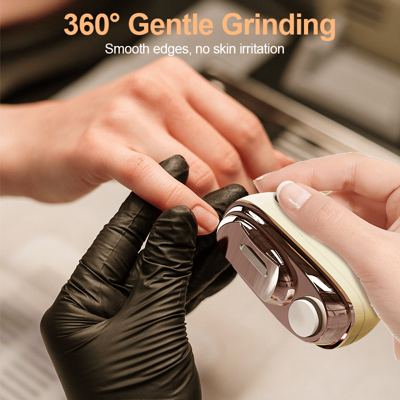 ✂️ LIMITED-TIME 50% OFF! 💅 2-in-1 Smart Electric Nail Clipper & Polisher 🌟