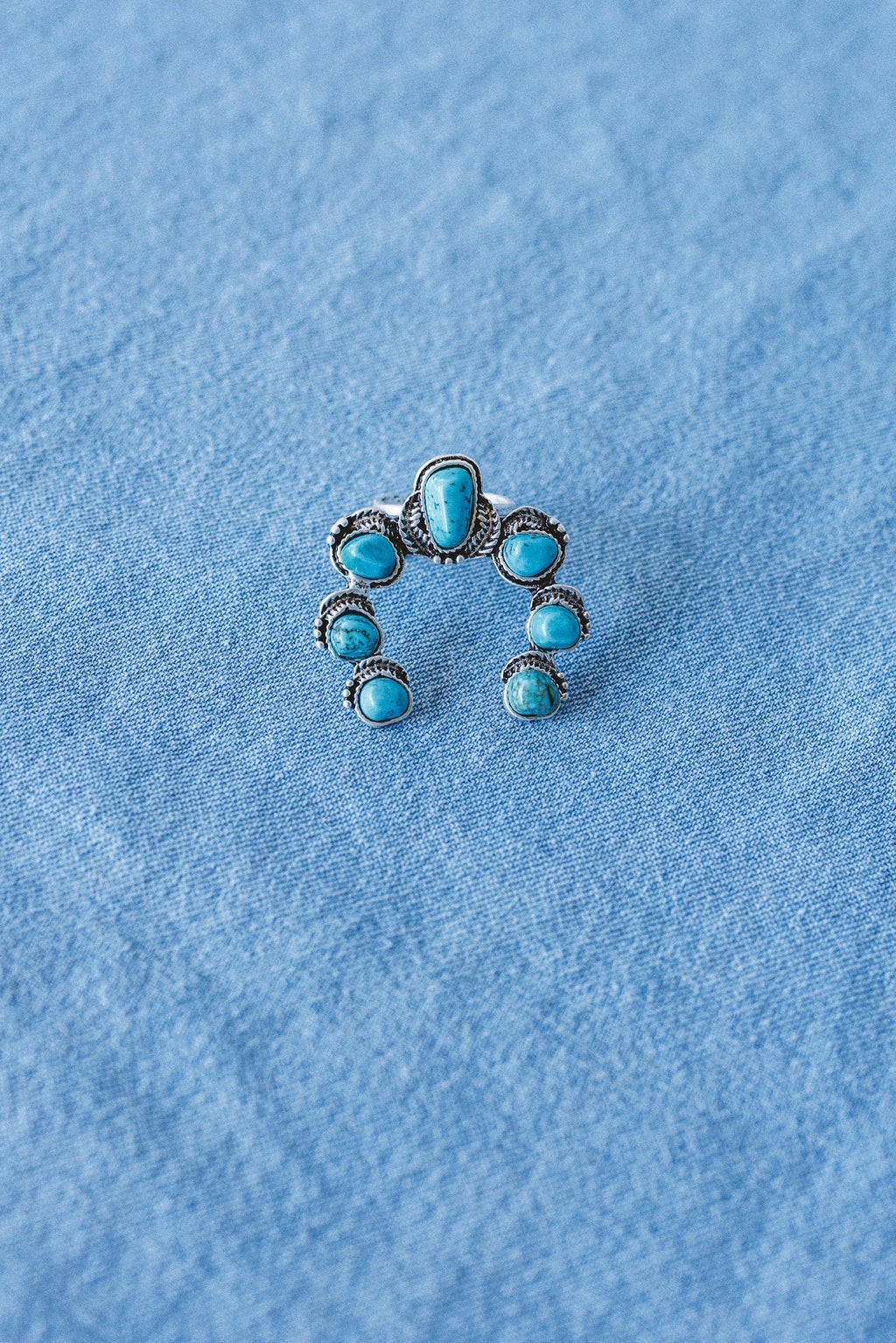 Celia Blossom Turquoise Ring - Turquoise