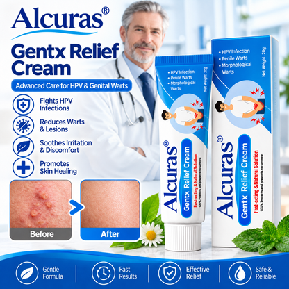 Alcuras® HPV Genital Warts Relief Cream