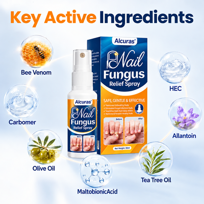 Alcuras® Nail fungus relief spray
