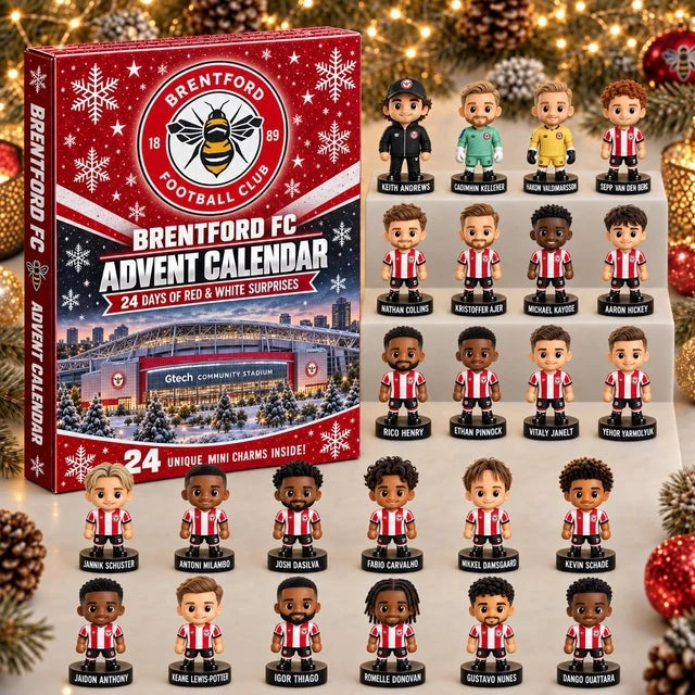 2026 Soccer Teams Advent Calendar