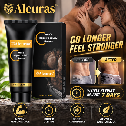 Alcuras™ Men’s Cream | Go Longer, Feel Stronger — Transform in just 7 Days!