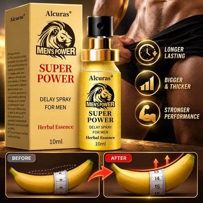 Alcuras® Men’s Gold Lion-Head Spray