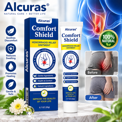 Alcuras® ComfortShield Hemorrhoid Relief Ointment