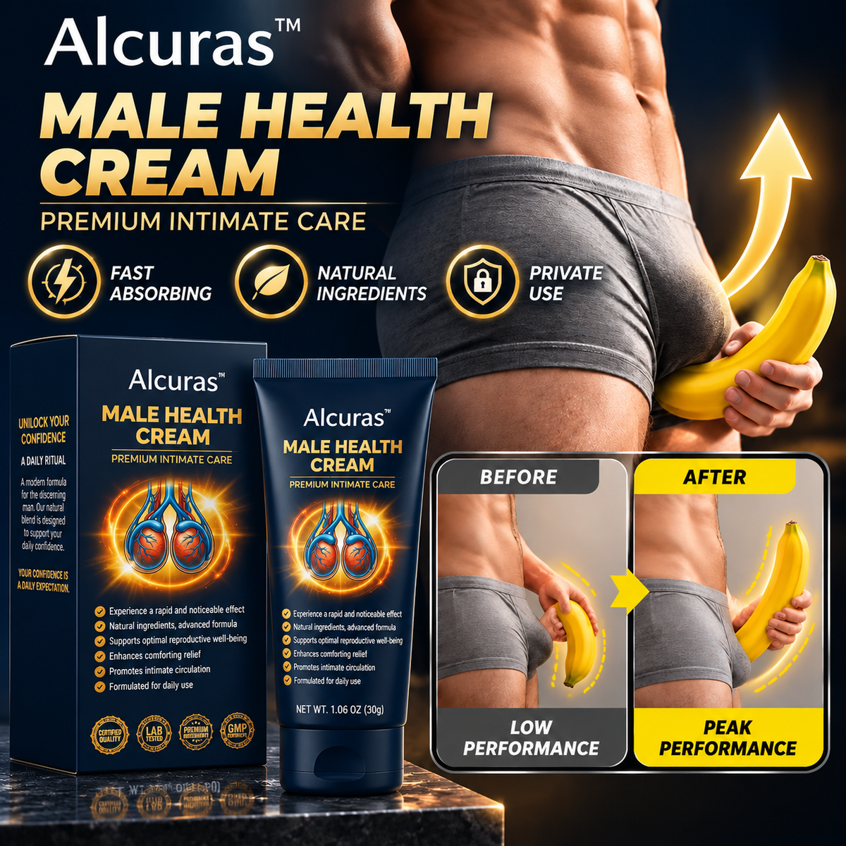 Alcuras® Rock-Hard in 41 Seconds Without Pills, Planning, or Apologies