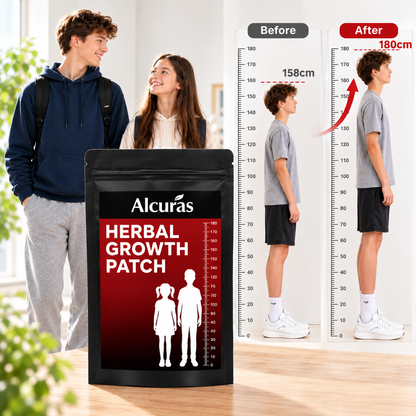 Alcuras® Herbal Growth Patch - Support Natural Height