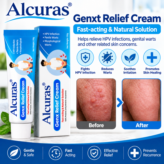 Alcuras® HPV Genital Warts Relief Cream