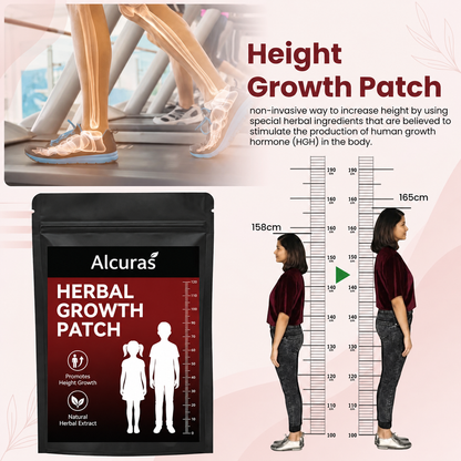 Alcuras® Herbal Growth Patch - Support Natural Height