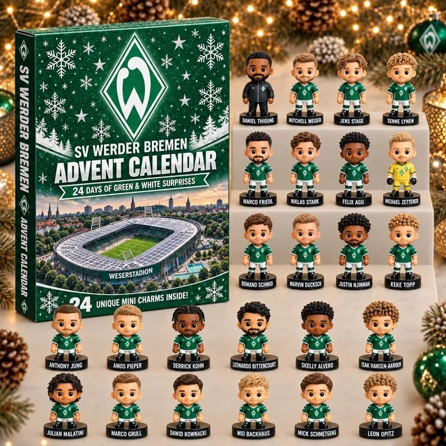 2026 Soccer Teams Advent Calendar