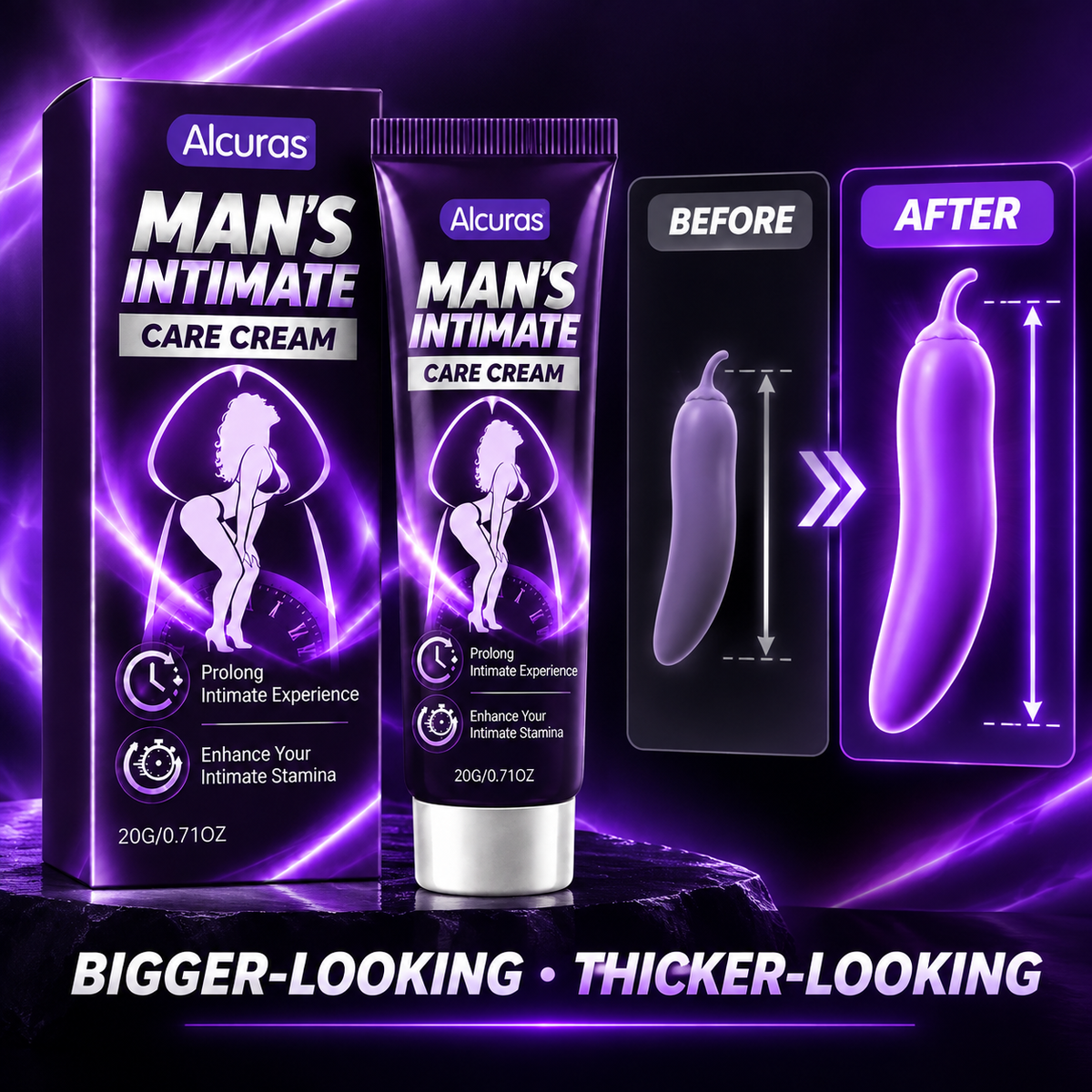 Alcuras® Man's Care Cream 🔥Ultra-long-lasting and extra-thick