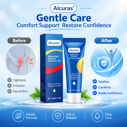 Alcuras® Gentle Foreskin Corrector Gel – Soothing, Natural Relief