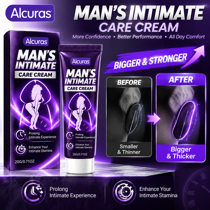 Alcuras® Man's Care Cream 🔥Ultra-long-lasting and extra-thick