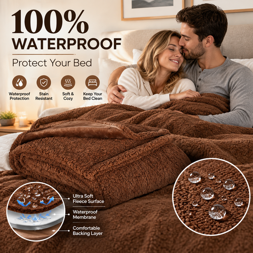 Waterproof Intimacy Blanket for Unmatched Comfort and Protection